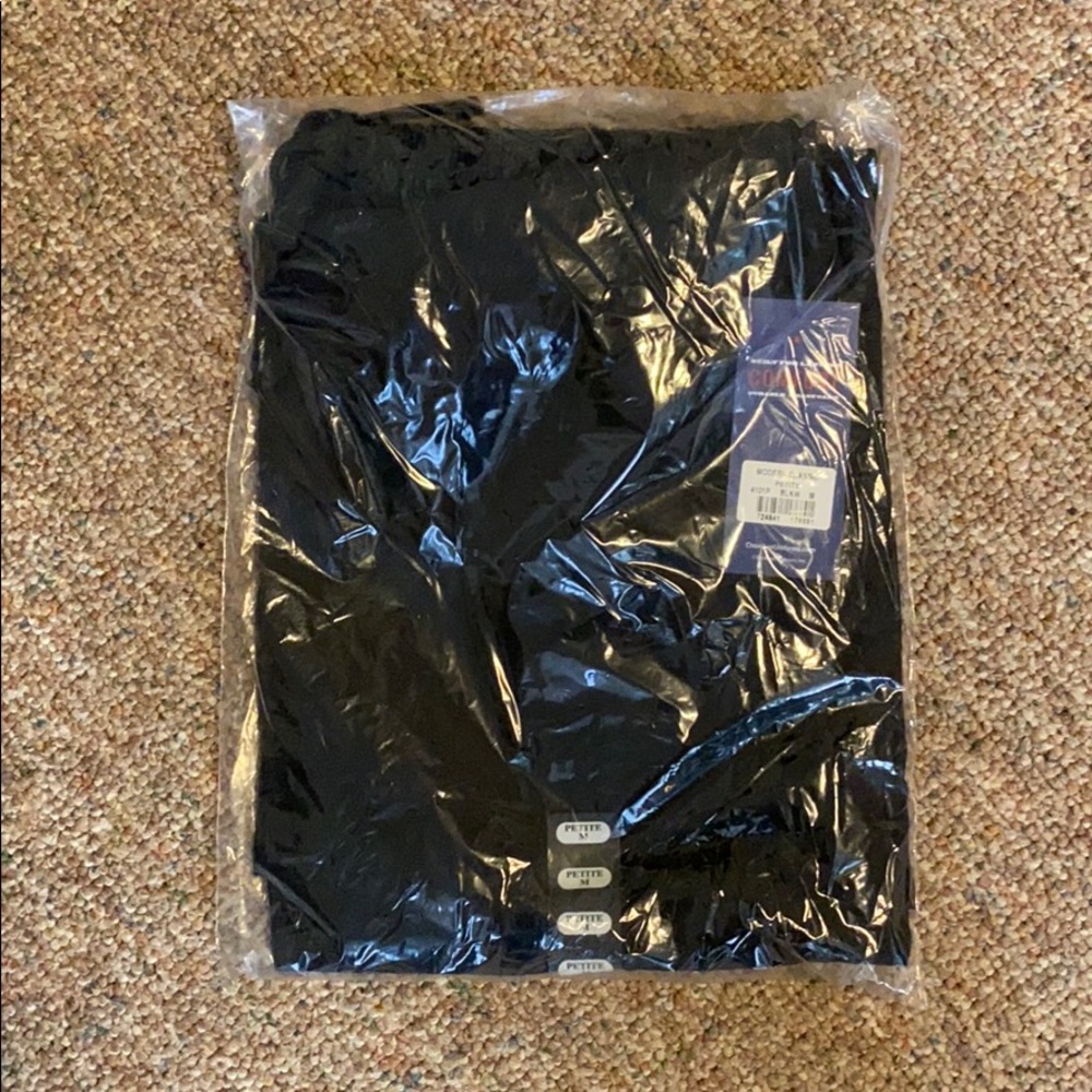 Black scrub pants